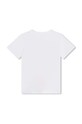 Dětské bavlněné tričko Kenzo Kids K60357. bílá SS24