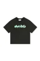 Marc Jacobs t-shirt bawełniany dziecięcy czarny