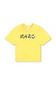 Detské bavlnené tričko Marc Jacobs W60212.114.150 zlatá SS24