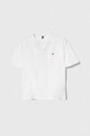 Tommy Hilfiger t-shirt bawełniany dziecięcy bawełna biały KB0KB08575.128.176.PPYH