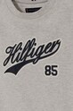 Chłopiec Tommy Hilfiger t-shirt bawełniany dziecięcy KB0KB08679.116.122.PPYH szary