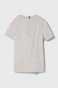 Tommy Hilfiger t-shirt bawełniany dziecięcy KB0KB08679.128.176.PPYH szary SS24