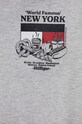 Chłopiec Tommy Hilfiger t-shirt bawełniany dziecięcy KB0KB08931.PPYH szary