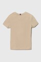 Tommy Hilfiger t-shirt bawełniany dziecięcy KS0KS00397.74.122.PPYH beżowy SS24
