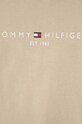 Chłopiec Tommy Hilfiger t-shirt bawełniany dziecięcy KS0KS00397.74.122.PPYH beżowy