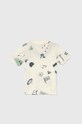 adidas tricou de bumbac pentru copii IS3760 galben SS24