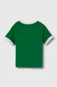 Παιδικό βαμβακερό μπλουζάκι adidas Originals πράσινο