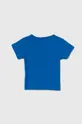Детская хлопковая футболка adidas Originals TREFOIL TEE голубой