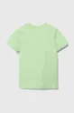 Dječja pamučna majica kratkih rukava adidas zelena