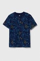 adidas tricou de bumbac pentru copii x Star Wars cu modele bleumarin IN7303