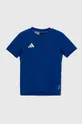 modrá Detské tričko adidas Chlapčenský