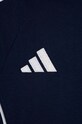 Мальчик Детская хлопковая футболка adidas Performance TIRO24 SWTEEY IR9357 тёмно-синий