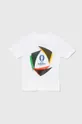 biały adidas Performance t-shirt bawełniany dziecięcy UEFA Euro 2024 Chłopięcy