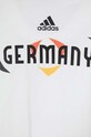 Băieți adidas Performance tricou de bumbac pentru copii x UEFA Euro 2024 IT9314 alb