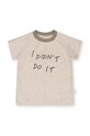 Dětské bavlněné tričko That's mine Sylvester 070379 béžová SS24