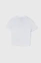 Παιδικό βαμβακερό μπλουζάκι EA7 Emporio Armani λευκό