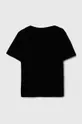 Otroška bombažna kratka majica EA7 Emporio Armani črna