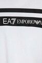 Chłopiec EA7 Emporio Armani t-shirt bawełniany dziecięcy 3DBT58.BJ02Z biały
