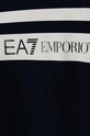 Chłopiec EA7 Emporio Armani t-shirt bawełniany dziecięcy 3DBT58.BJ02Z granatowy