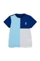 blu navy Lego t-shirt in cotone per bambini Ragazzi