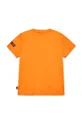 Dječja pamučna majica kratkih rukava Lego narančasta