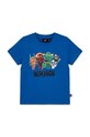 Lego t-shirt bawełniany dziecięcy nadruk niebieski 12011247