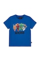 Lego t-shirt bawełniany dziecięcy nadruk niebieski 12011247
