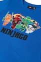 Chłopiec Lego t-shirt bawełniany dziecięcy 12011247 niebieski