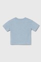 Detské bavlnené tričko United Colors of Benetton 3GDXG10DF.P.Seasonal modrá SS24