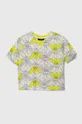 πράσινο Παιδικό βαμβακερό μπλουζάκι Emporio Armani Για αγόρια