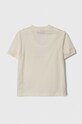 Emporio Armani t-shirt bawełniany dziecięcy 3D4TJC.4J5UZ beżowy SS24
