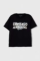 Emporio Armani t-shirt in cotone per bambini pacco da 3 3D4DJ1.3J51Z blu SS24