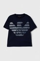 BIMBO Emporio Armani t-shirt in cotone per bambini pacco da 3 3D4DJ1.3J51Z blu