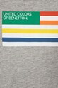 Chłopiec United Colors of Benetton t-shirt bawełniany dziecięcy 3I1XG10CY.P.Seasonal szary