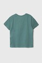 United Colors of Benetton tricou de bumbac pentru copii 3I1XG10DE.P.Seasonal verde SS24