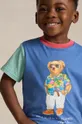 Otroška bombažna kratka majica Polo Ralph Lauren Fantovski