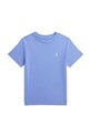 Dětské bavlněné tričko Polo Ralph Lauren 322934254002 fialová SS24