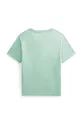 Detské bavlnené tričko Polo Ralph Lauren zelená