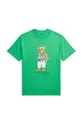 zöld Polo Ralph Lauren gyerek pamut póló Fiú