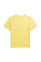 Polo Ralph Lauren t-shirt bawełniany dziecięcy 323853828031 żółty SS24