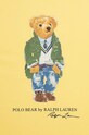 Chłopiec Polo Ralph Lauren t-shirt bawełniany dziecięcy 323853828031 żółty