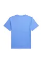Παιδικό βαμβακερό μπλουζάκι Polo Ralph Lauren μπλε