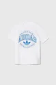 білий Дитяча бавовняна футболка adidas Originals Для хлопчиків