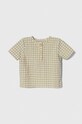 Jamiks tricou de bumbac pentru copii cu modele verde FATI.II.or.Blu.JLG084.B