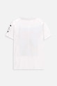 Coccodrillo gyerek pamut póló WC4143202LBW fehér SS24