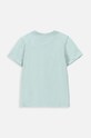 Coccodrillo t-shirt bawełniany dziecięcy WC4143202DEK zielony SS24