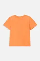 Детская хлопковая футболка Coccodrillo оранжевый