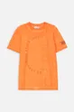 πορτοκαλί Παιδικό βαμβακερό μπλουζάκι Coccodrillo Για αγόρια