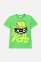 verde Coccodrillo t-shirt in cotone per bambini Ragazzi
