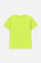 Детская хлопковая футболка Coccodrillo зелёный